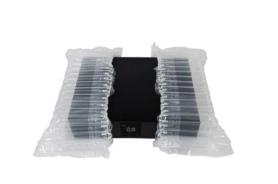 Embalaje personalizado cojín de aire columna bolsa de leche en polvo bolsa de aire inflable para cartucho de tóner