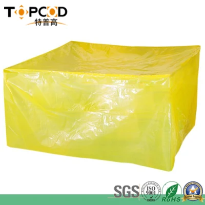 Bolsa de embalaje de película Vci de color amarillo, verde y azul